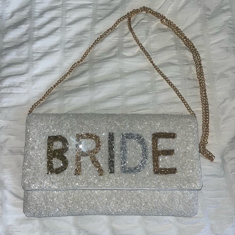 Beaded Bride Clutch/Purse